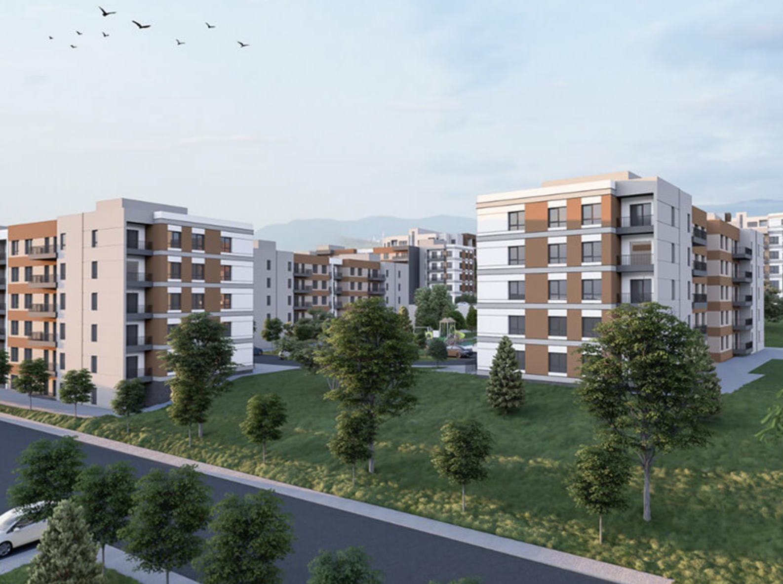 T.C. ÇEVRE ŞEHİRCİLİK VE İKLİM DEĞİŞİKLİĞİ BAKANLIĞI EMLAK KONUT GYO A.Ş. / KAHRAMANMARAŞ DULKADİROĞLU MERKEZ 16 2. ETAP 1. KISIM KONUT VE TİCARET İNŞAATLARI YAPIM İŞİ